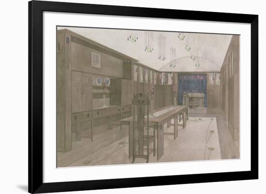 Design for a Dining Room, 1901-Charles Rennie Mackintosh-Framed Giclee Print