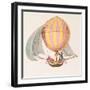 Design for a Dirigible, French, circa 1785-null-Framed Giclee Print