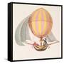 Design for a Dirigible, French, circa 1785-null-Framed Stretched Canvas