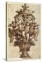 Design for a Finial of a Coach-Alessandro Algardi-Stretched Canvas