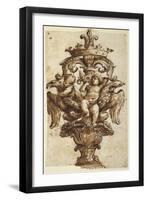 Design for a Finial of a Coach-Alessandro Algardi-Framed Giclee Print