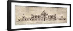 Design for a Grand Estate in the County of Northumberland-School of Padua-Framed Giclee Print