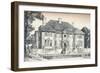 Design for a House at Hampstead by C. H. B. Quennell, C1913-null-Framed Premium Giclee Print