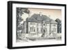 Design for a House at Hampstead by C. H. B. Quennell, C1913-null-Framed Premium Giclee Print