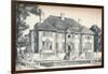 Design for a House at Hampstead by C. H. B. Quennell, C1913-null-Framed Giclee Print