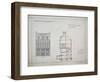 Design for a House for W. Flower Esq, Chelsea Embankment, London, 1876-Richard Norman Shaw-Framed Giclee Print