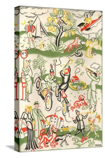 Stretched Canvas Print, , large