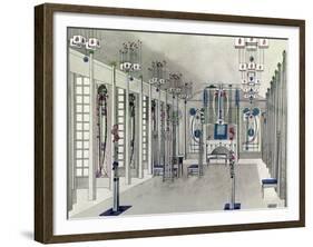 Design for a Music Room with Panels by Margaret Macdonald Mackintosh 1901-Charles Rennie Mackintosh-Framed Giclee Print