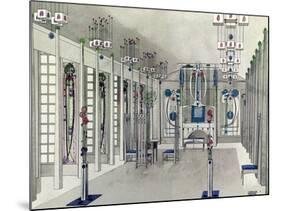 Design for a Music Room with Panels by Margaret Macdonald Mackintosh 1901-Charles Rennie Mackintosh-Mounted Giclee Print