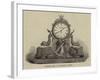 Design for a Nautical Clock-null-Framed Giclee Print