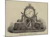 Design for a Nautical Clock-null-Mounted Giclee Print