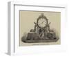 Design for a Nautical Clock-null-Framed Giclee Print