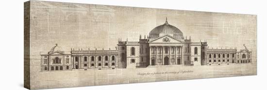 Design for a Palace in the County of Oxfordshire-School of Padua-Stretched Canvas