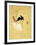 Design for a Plate - Leda and the Swan, 1889-Paul Gauguin-Framed Giclee Print