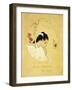 Design for a Plate - Leda and the Swan, 1889-Paul Gauguin-Framed Giclee Print
