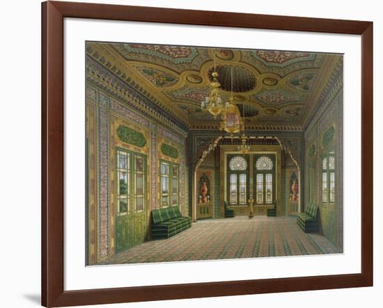 Design for a Reception Room with Chinese Pots, 1837-Karl Ludwig Wilhelm Zanth-Framed Giclee Print