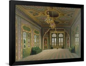 Design for a Reception Room with Chinese Pots, 1837-Karl Ludwig Wilhelm Zanth-Framed Giclee Print