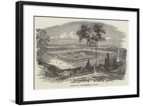 Design for a Self-Supporting Village-null-Framed Giclee Print