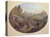 Design for a Set of Plates Depicting 'The Pilgrimage to Mecca'-Jean-Charles Develly-Stretched Canvas