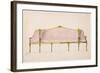 Design for a Settee-John Linnell-Framed Giclee Print