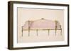 Design for a Settee-John Linnell-Framed Giclee Print