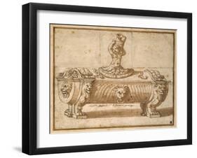 Design for a Sweetmeat Box-Giulio Romano-Framed Giclee Print