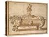 Design for a Sweetmeat Box-Giulio Romano-Stretched Canvas