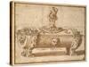 Design for a Sweetmeat Box-Giulio Romano-Stretched Canvas