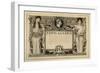 Design for a Ten-Guilder Banknote-Gustav Klimt-Framed Giclee Print