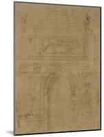 Design for a Triumphal Archway-Baccio Bandinelli-Mounted Giclee Print