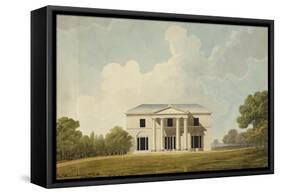 Design For a Villa, 1799-Sir Jeffry Wyatville-Framed Stretched Canvas
