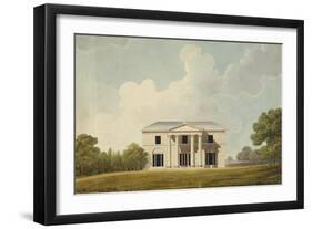 Design For a Villa, 1799-Sir Jeffry Wyatville-Framed Giclee Print