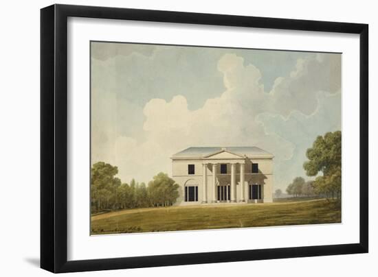 Design For a Villa, 1799-Sir Jeffry Wyatville-Framed Giclee Print