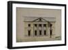 Design for a Villa at Llanaeron-Sir William Chambers-Framed Giclee Print