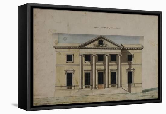 Design for a Villa at Llanaeron-Sir William Chambers-Framed Stretched Canvas