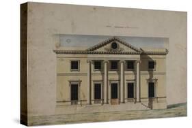 Design for a Villa at Llanaeron-Sir William Chambers-Stretched Canvas