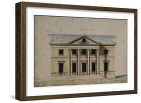 Design for a Villa at Llanaeron-Sir William Chambers-Framed Giclee Print