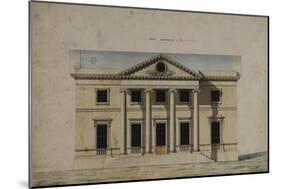 Design for a Villa at Llanaeron-Sir William Chambers-Mounted Giclee Print