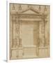 Design for an Altar, ca. 1527-Baldassare Peruzzi-Framed Art Print