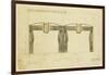 Design for an Exhibition Stand for Francis Smith, Used at the Glasgow Exhibition-Charles Rennie Mackintosh-Framed Giclee Print