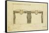 Design for an Exhibition Stand for Francis Smith, Used at the Glasgow Exhibition-Charles Rennie Mackintosh-Framed Stretched Canvas