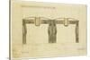 Design for an Exhibition Stand for Francis Smith, Used at the Glasgow Exhibition-Charles Rennie Mackintosh-Stretched Canvas