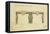 Design for an Exhibition Stand for Francis Smith, Used at the Glasgow Exhibition-Charles Rennie Mackintosh-Framed Stretched Canvas