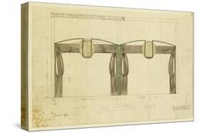 Design for an Exhibition Stand for Francis Smith, Used at the Glasgow Exhibition-Charles Rennie Mackintosh-Stretched Canvas