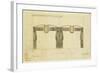 Design for an Exhibition Stand for Francis Smith, Used at the Glasgow Exhibition-Charles Rennie Mackintosh-Framed Giclee Print