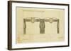 Design for an Exhibition Stand for Francis Smith, Used at the Glasgow Exhibition-Charles Rennie Mackintosh-Framed Giclee Print