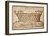 Design for an Infant's Tomb-Giulio Romano-Framed Giclee Print