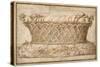 Design for an Infant's Tomb-Giulio Romano-Stretched Canvas