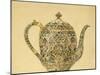 Design for an Ovoid Silver-Gilt Cloisonne Enamel Coffee Pot-Carl Faberge-Mounted Giclee Print