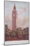 Design For Big Ben, 1859-null-Mounted Giclee Print